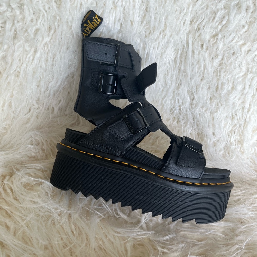 Brand New Dr. Martens platform Giavanna sandals